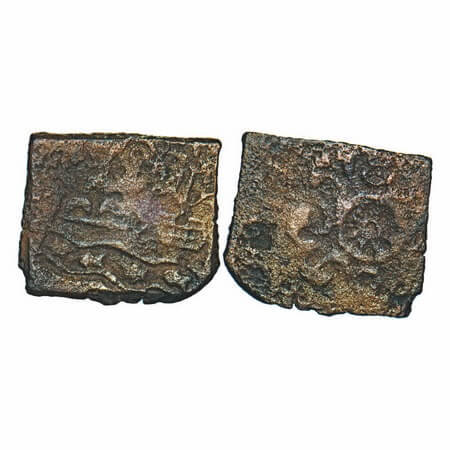 Post-Mauryan, Ancient Malwa, Eran - Vidisha Region, (c. 200 -150 BC), Uninscribed die-stru