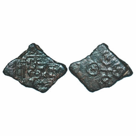 Post-Mauryan, Malwa Region, uninscribed die-struck coinage of the 'Ujjain' series, Multi S