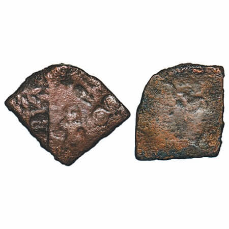 Post-Mauryan, Vidarbha Region, Punch Mark, (c. 300-200 BC), Copper, 5.44g, 25.07x20.45mm, 