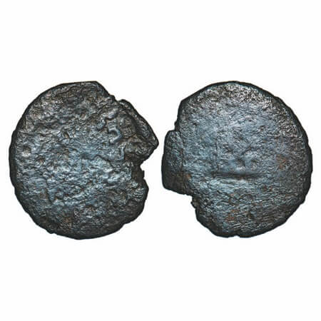 Post-Mauryan, Tribal Janapada of Rajasthan, Sibi Janapada (c. 200 BC), Copper Unit, 4.14g,