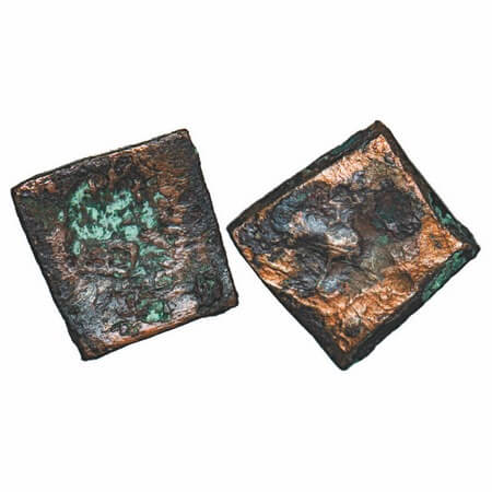 Agroha Janpada, Trib from Punjab Haryana Region, Post-Mauryan Period, Die-struck 'Agacha' 