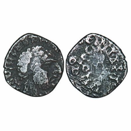 Satavahanas, Vasithiputa Siva Siri Pulumavi, 'Portrait' type, 1/2 Drachm, (c.120-135 AD), 