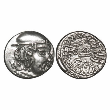 Western Kshatrapas, Kardamaka Family, Damsena, son of Rudrasimha I, as Kshatrapa, SE xx, S