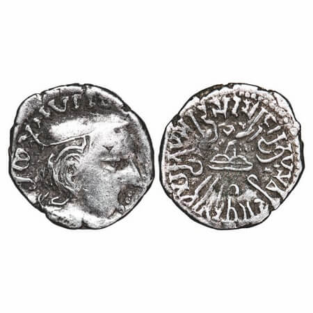 Western Kshatrapas, Kardamaka Dynasty, Rudrasena II (c. 255-276 AD), son of Viradaman, SE 