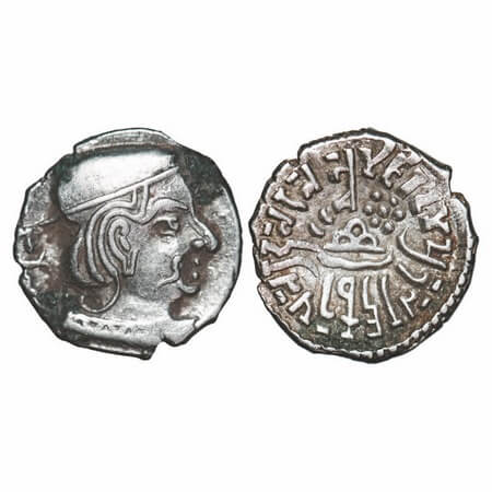 Western Kahatrapas, Karddamaka Dynasty, Rudrasimha II (c. 304-316 AD), son of Svami Jivada