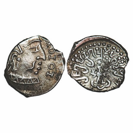 Gupta Empire, Kumar Gupta I, (415-450 AD), Western India Type, Silver Drachm, 2.17g, 13.87