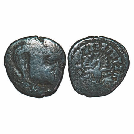 Gupta Empire, Skandagupta (455-467 AD), Madhyadesha Type, Maukhari style, Silver Drachma, 