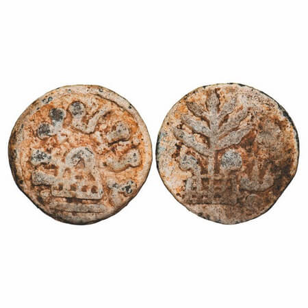 Anandas of Karwar, Mulananda (c. 78-175 AD), Lead Unit, 16.48g, 29.52x29.19mm, Obv: Eight 