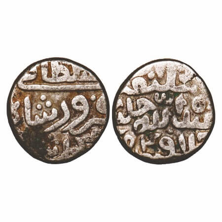 Delhi Sultanate, Billon 5/6 Tanka, 8.81g, Muhammad Bin Firuz (AH 792-795 / 1390-1392/3 AD)