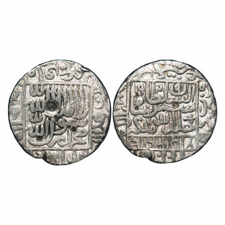 Delhi Sultanate, Silver Rupee, 10.82g, Sher Shah Suri, Shergarh urf Delhi Mint, AH 949. G&