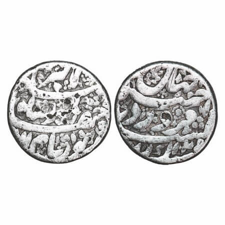 Jahangir, Silver Rupee, 11.06g, Ajmer Mint, 'Firoz' couplet, ' Jahan Feroz ba Ajmer Gasht 