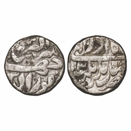 Jahangir, Silver Rupee, 11.18g, Jahangirnagar Mint, RY 13, Month 'Azar'. KM 145.7. Very Fi