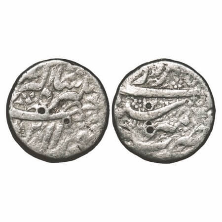 Jahangir, Silver Rupee, 11.28g, Kashmir Mint, Month 'Shahrewar'. KM 145.10. Fine, Scarce.