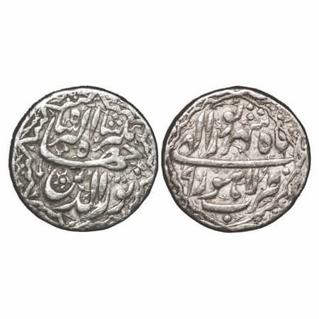 Jahangir, Silver Rupee, 11.31g, Lahore Mint, RY 9, Month 'Shahrewar', with ornamental bord
