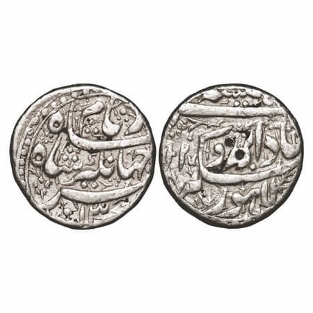 Jahangir, Silver Rupee, 11.35g, Lahore Mint, AH 1027/13 RY, Hamisha Couplet. KM 149.14. Ve