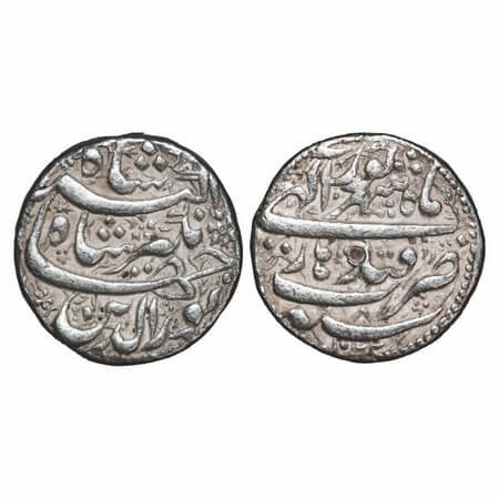 Jahangir, Silver Rupee, 11.12g, Qandahar Mint, AH 1022/8 RY, Shahrewar Month. KM 145.13. E