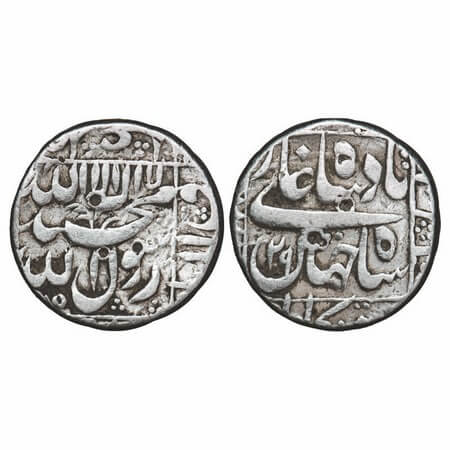 Shah Jahan I, Silver Rupee, 11.40g, Kabul Mint, AH (106)5/29 RY. KM 235.13, Very Fine, Ver