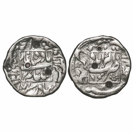 Aurangzeb, Silver Rupee, 11.19g, Akbarabad Mint, AH 1071/3 RY, Muhiyuddin type. KM 298.1. 