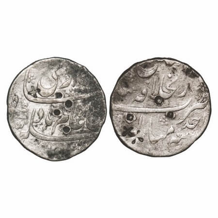 Shah Alam Bahadur, Silver Rupee, 11.24g, Dar ul Khilafat Shahjahanabad Mint, RY Ahd (1). K
