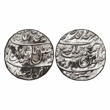 Bharatpur, Silver Rupee, 11.21g, Kehri Singh, Mahe Indrapur Mint, AH 1186/14 RY, INO Shah 