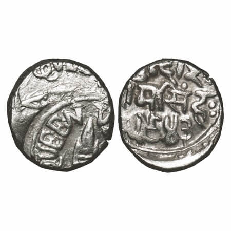 Bundi, Silver Rupee, 10.72g, Ram Singh (VS 1878-1946 / 1824-1889 AD), INO Queen Victoria &