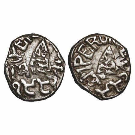 Bundi, Silver Rupee, 10.71g, Ram Singh (VS 1878-1946/1824-1889), INO George V, VS 1992 dou