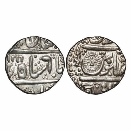 Indore, Silver Rupee, 11.17g, Ahalyabai (AH 1179-1210 / 1765-1795 AD), Malharnagar Mint, A