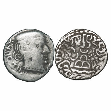 Western Kshatrapas, Kardamaka Dynasty, Rudrasimha I (c. 177-198 AD), son of Rudradaman I, 