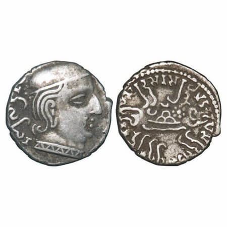 Western Kshatrapas, Kardamaka Dynasty, Rudrasena I (c. 198-222 AD), son of Rudrasimha I, S