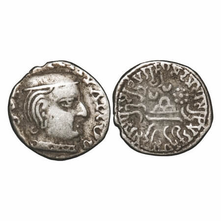 Western Kshatrapas, Damasena S/o Rudrasimha I (c. 222-238 AD), Kardamaka Family, Silver Dr