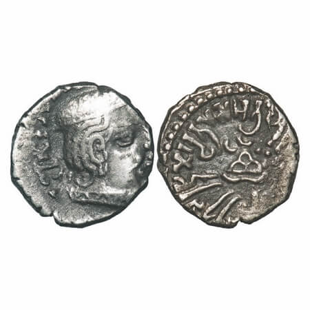 Western Kshatrapas, Kardamaka Dynasty, Bhartrudaman (c. 276-282 AD), son of Rudrasena II, 