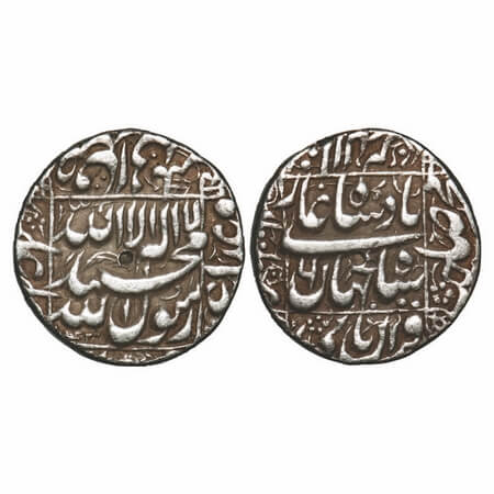 Shah Jahan I, Silver Rupee, 11.44g, Multan Mint, AH 1043/6 RY, mint name on rev left margi