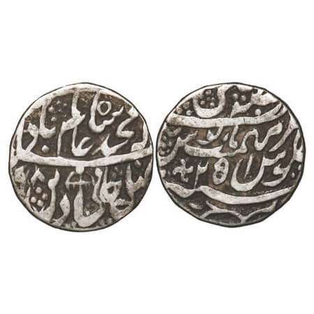 Rohilkhand, Silver Rupee, 11.05g, Faizullah Khan, Qasbah Panipat Mint, INO Shah Alam II, A