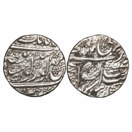 Sikh Empire, Silver Rupee, 11.00g, Ranjit Singh, Amritsar Mint, Gobind Shahi Couplet, VS 1