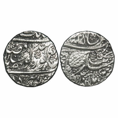 Sikh Empire, Silver Rupee, 10.98g, Ranjit Singh (VS 1856-1896/1799-1839), Amritsar Mint, N