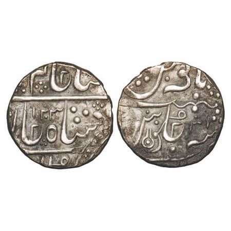 Indore, Silver Rupee, 11.25g, Ahalyabai (AH 1179-1210 / 1765-1795 AD), (Malharnagar) Mint,