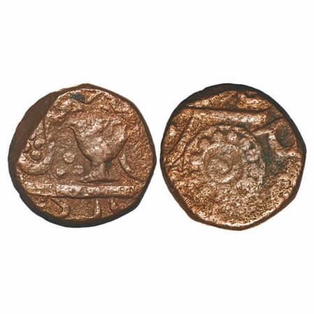Ratlam, Copper Falus/Paisa, 9.90g, Anonymous Hammered Coinage, Raij Series, INO Shah Alam 