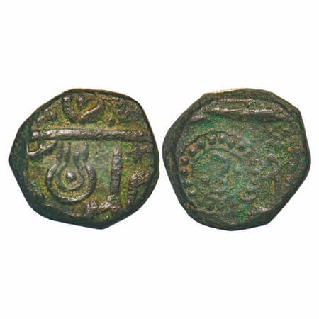 Ratlam, Copper Falus/Paisa, 10.84g, Anonymous hammered coinage, Raij Series, struck on Ind