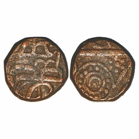 Ratlam, Copper Falus/Paisa, 11.60g, Anonymous Hammered Coinage, Raij Series, INO Shah Alam