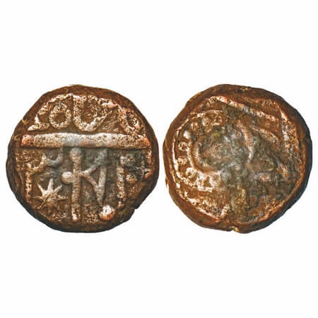Ratlam, Copper Falus/Paisa, 12.62g, Anonymous Hammered Coinage, Raij Series, INO Shah Alam