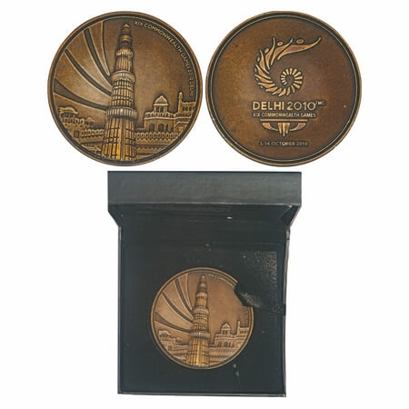 Common Wealth Token/Medal, Bronze, Delhi 2010 XIX Common Wealth Games 3-14 October 2010, K
