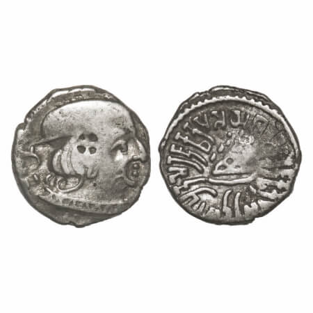 Western Kshatrapas, Yasodaman II, Son Of Rudrasimha II (315 -332 AD), Silver Dramma, 2.01g