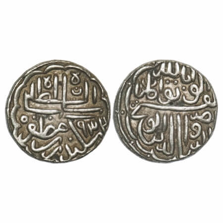 Gujarat Sultanate, Silver Tanka, 6.76g, Nasir Al din Sikandar Shah (AH 932/1525 AD), AH 93