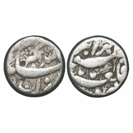 Akbar, Silver Rupee, 11.20g, Qila Bandhu Mint, obv. Riwaz i-Sikka Allahhu Akbar, rev. Buwa