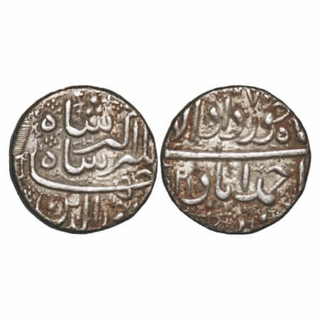 Jahangir, Silver Rupee, 11.33g, Ahmadabad Mint, Ilahi month 'Khurdad', AH (10)21/7 RY. KM 