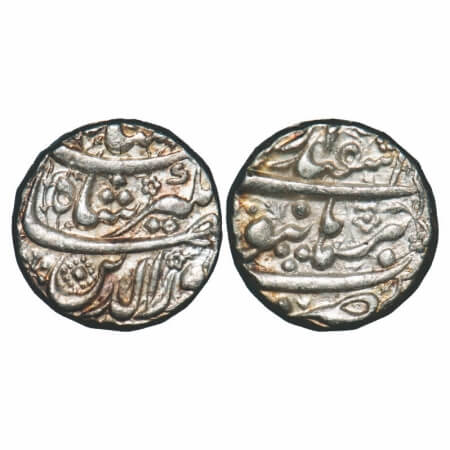 Jahangir, Silver Rupee, 11.42g, Burhanpur Mint, Ilahi month 'Isfandarmuz'. KM 145.5a, Unli