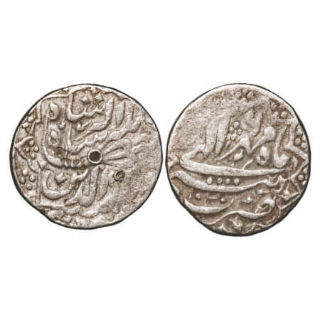 Jahangir, Silver Rupee, 11.37g, Kashmir Mint, AH 1020/6 RY, Month 'Mihr'. KM 145.10. About