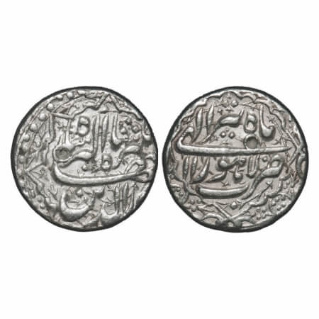 Jahangir, Silver Rupee, 11.33g, Lahore Mint, Ilahi month 'Tir', 11 RY, ornamental type. KM