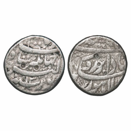 Jahangir, Silver Rupee, 11.28g, Lahore Mint, AH (10)27/13 RY, Hamisha Couplet. KM 149.14. 