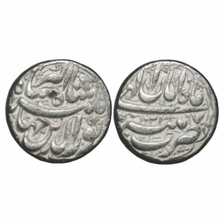 Jahangir, Silver Rupee, 11.38g, Patna Mint, Ilahi month 'Aban', AH (102)1/7 RY. KM 145.12.